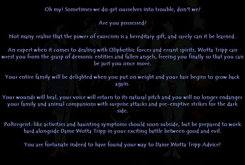 Might You be Possessed?